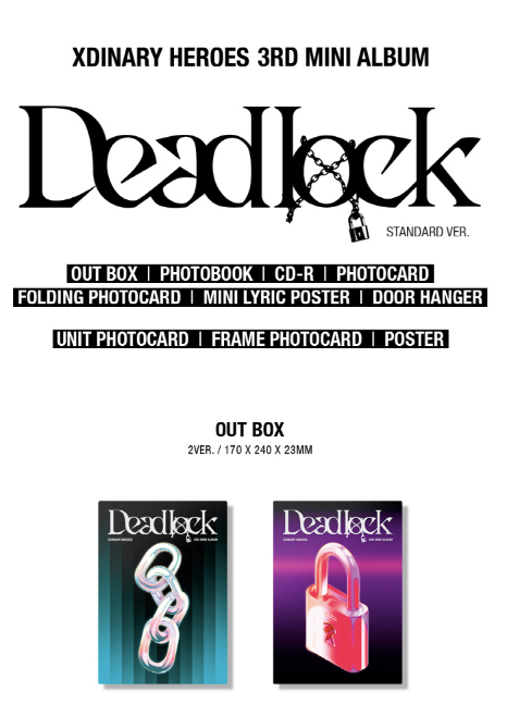 Xdinary Heros 3rd Mini Album: Deadlock [Photo Book Ver.]