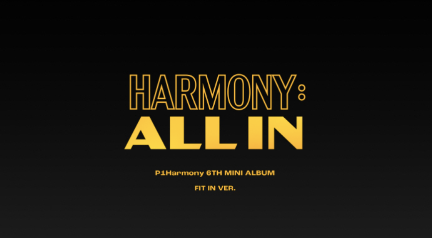 P1harmony 6th Mini Album: All In [Fit In Ver./Plve]