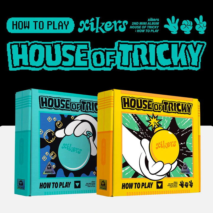 Xikers 2nd Mini Album House of Tricky: How to Play