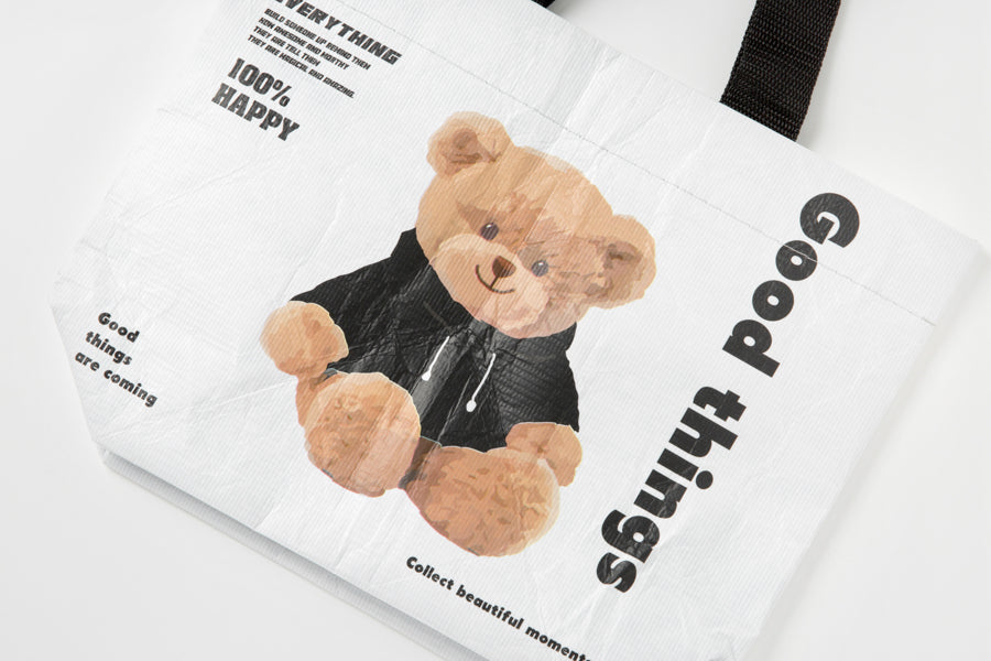 Reusable Tote Bag Teddy Bear M