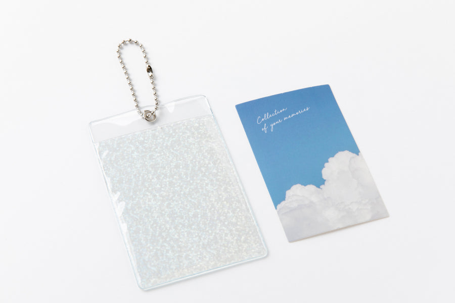 Photo Card Case PVC Clear Diamond