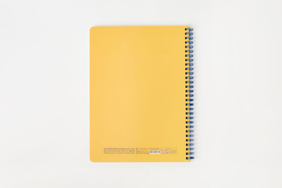 Spring Note English Line Yellow