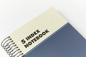 Spring Note Index Blue L