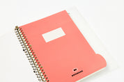 Spring Note Clear Cover Simple Color B5