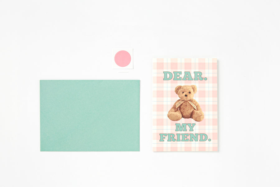 Card 'Dear My Friend' Bear
