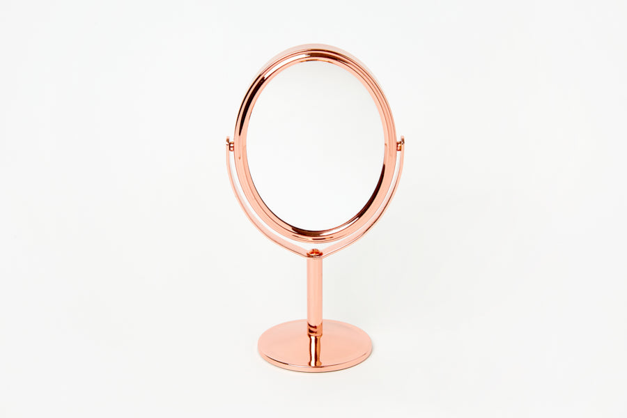 Mini Desk Mirror Rose Gold