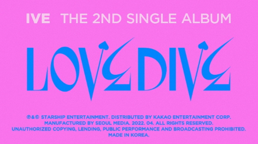 IVE 2nd Single Album: Love Dive [Photo Book Ver.]
