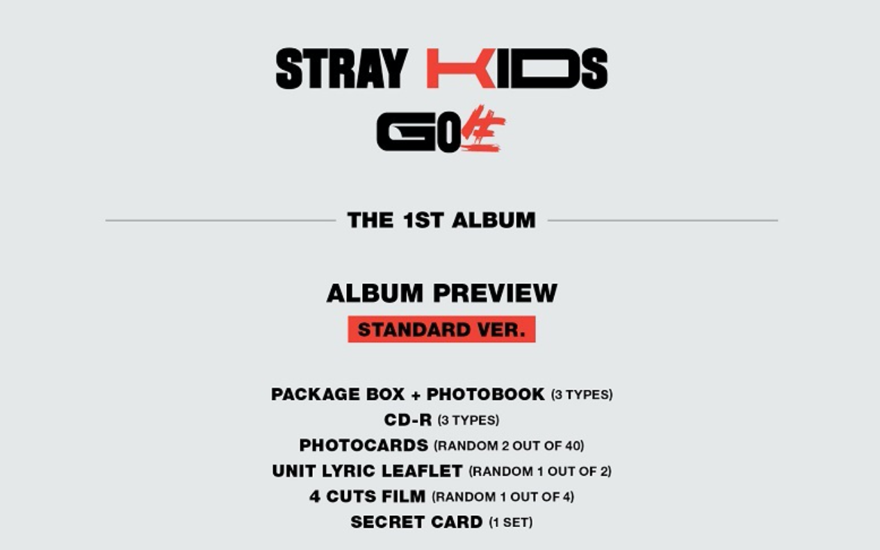 Stray Kids Vol.1: Go生 (Go Live) [Standard Ver.]