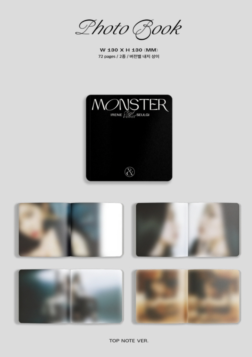 Irene & Seulgi (Red Velvet) 1st Mini Album: Monster