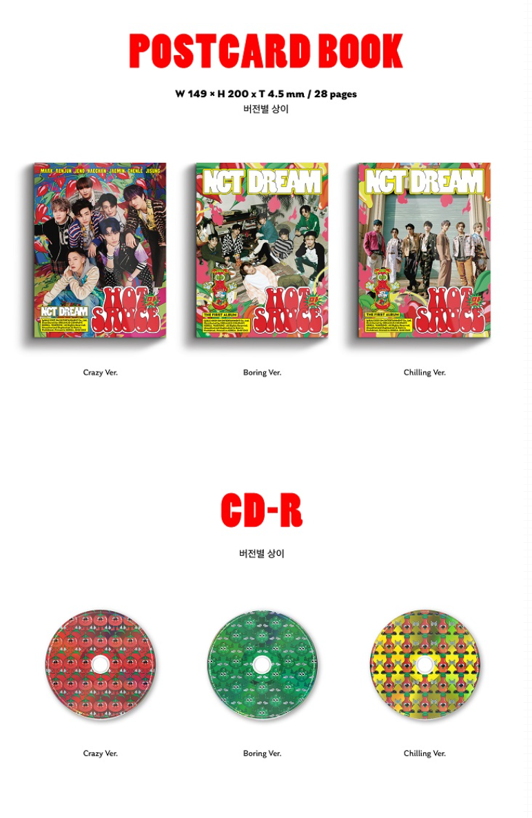 NCT Dream Vol.1: Hot Sauce [Photobook Ver.]