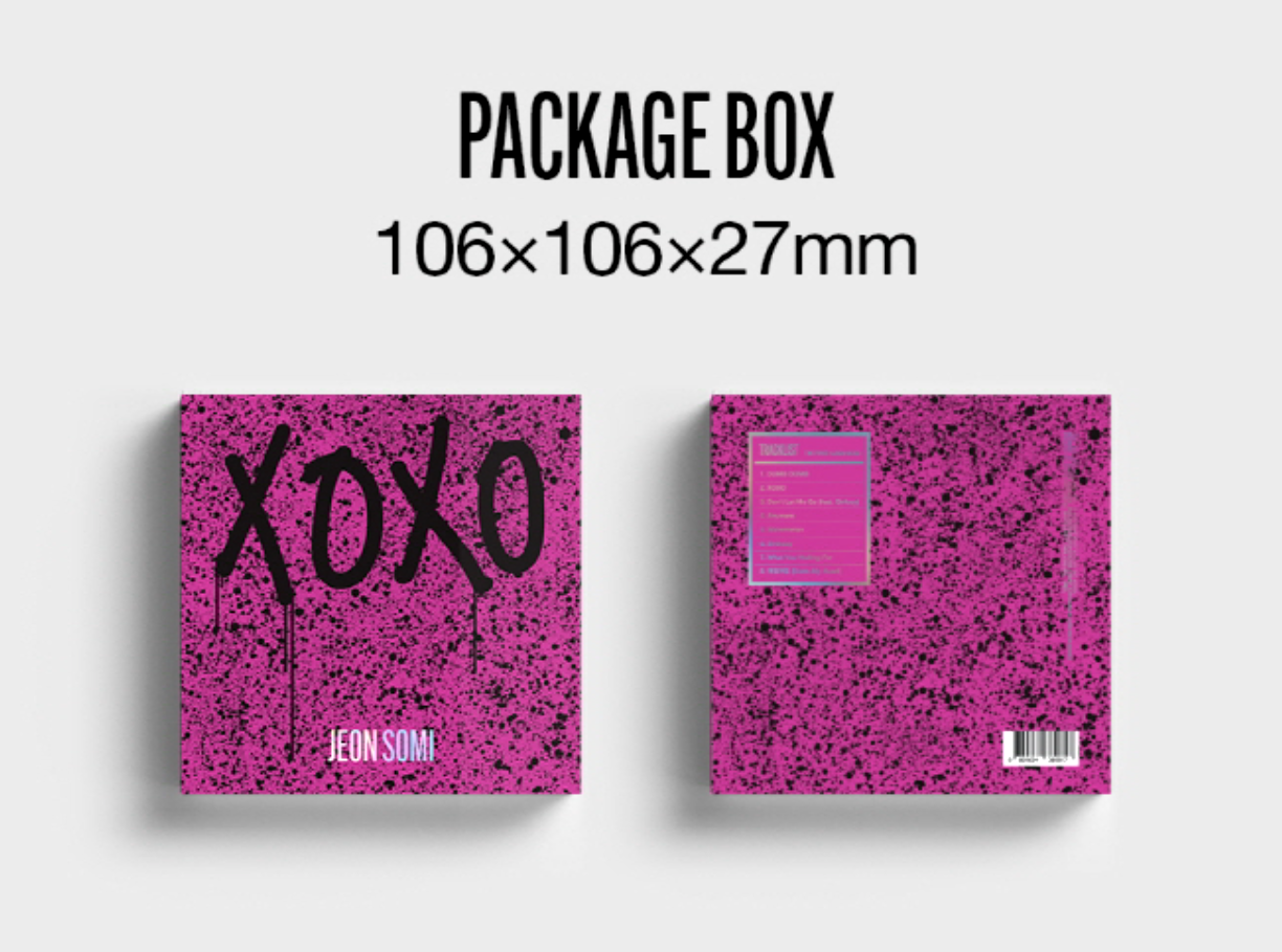 Jeon Somi 1st Album: XOXO [Kit Ver.]