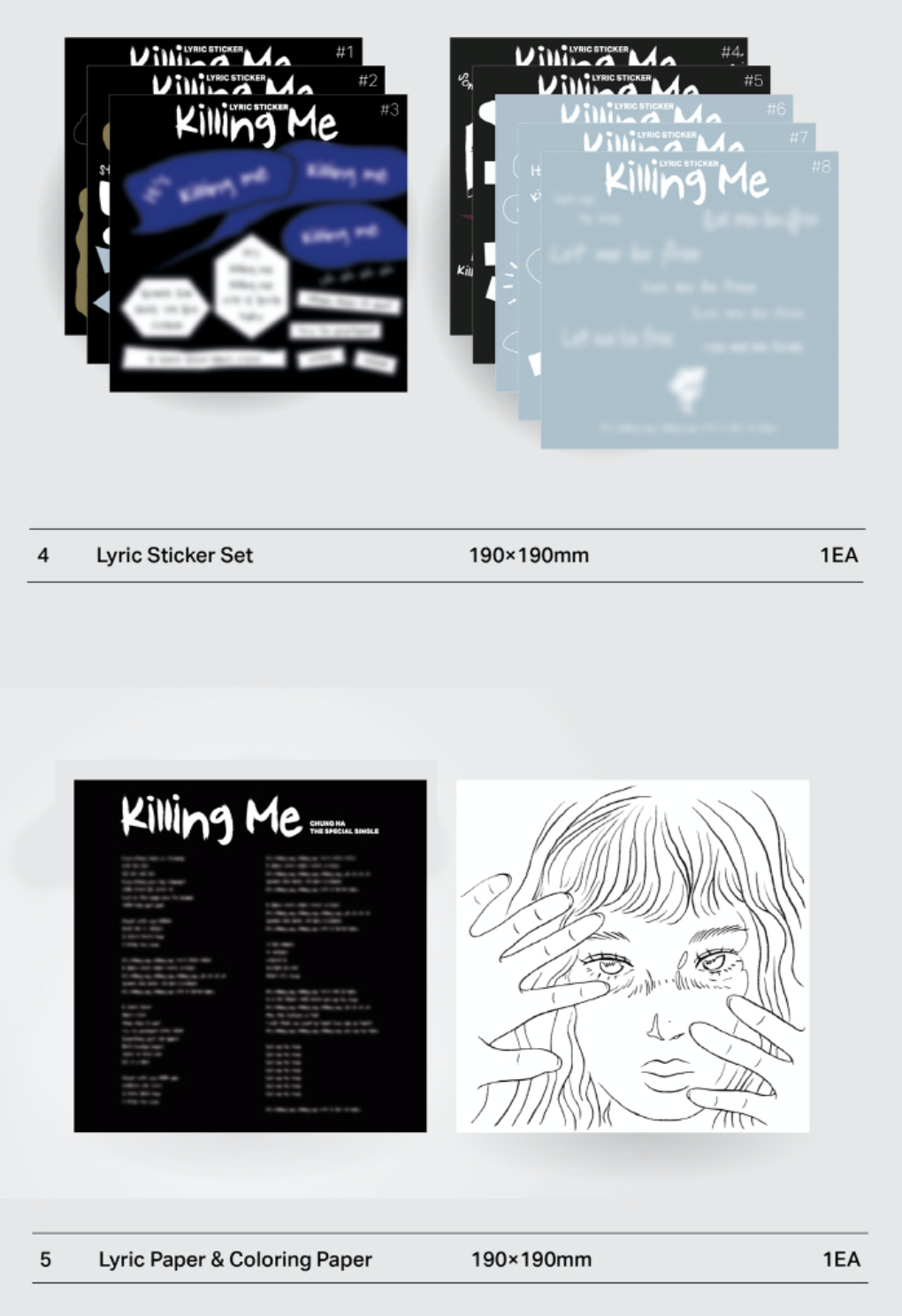 Chung Ha Special Album: Killing Me