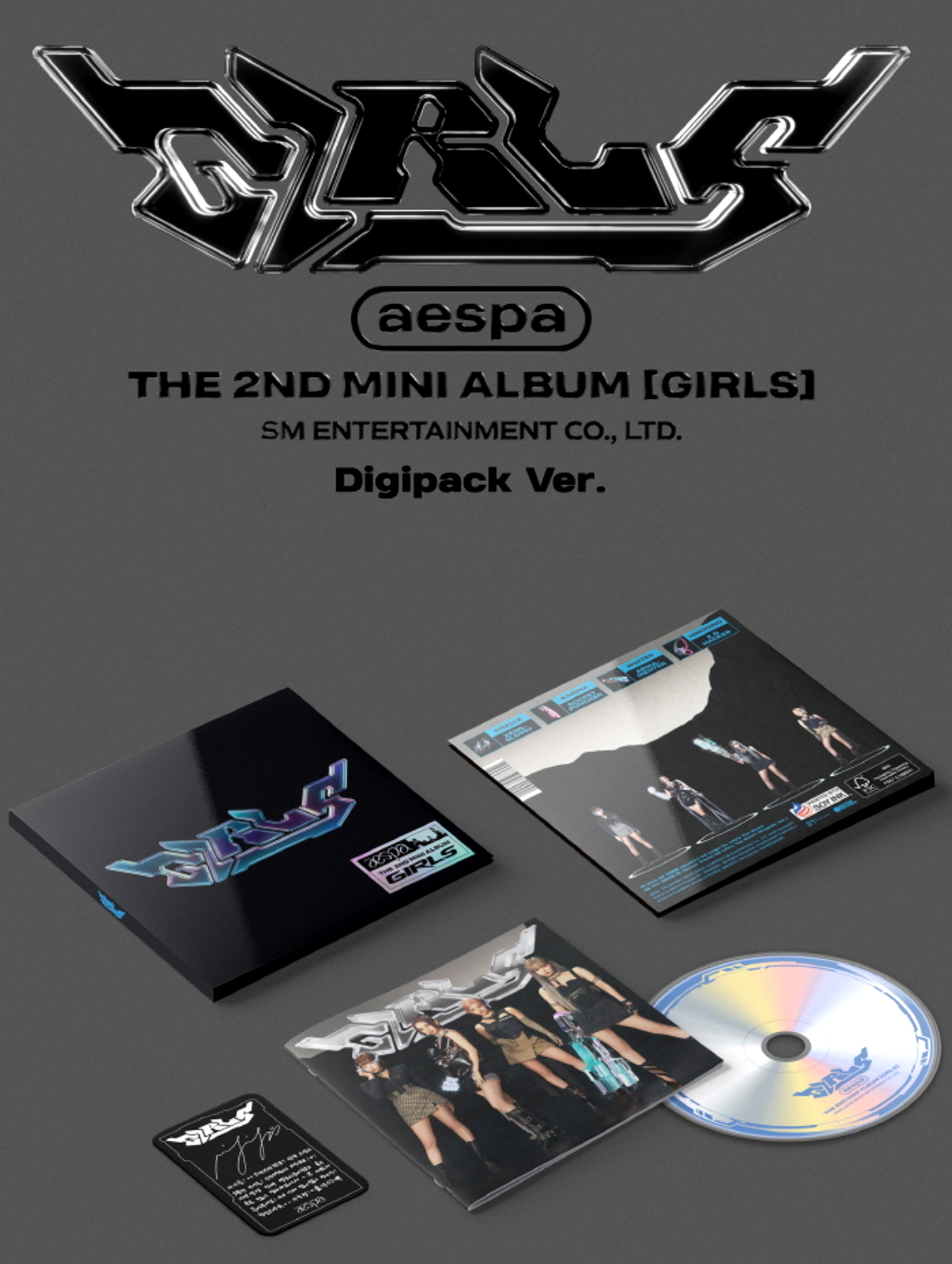 Aespa 2nd Mini Album: Girls [Digipack Ver.]