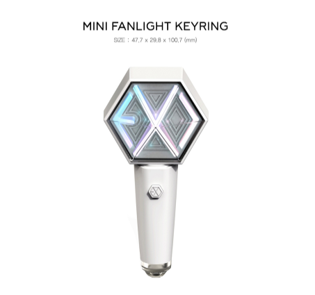 EXO Mini Fanlight Keyring