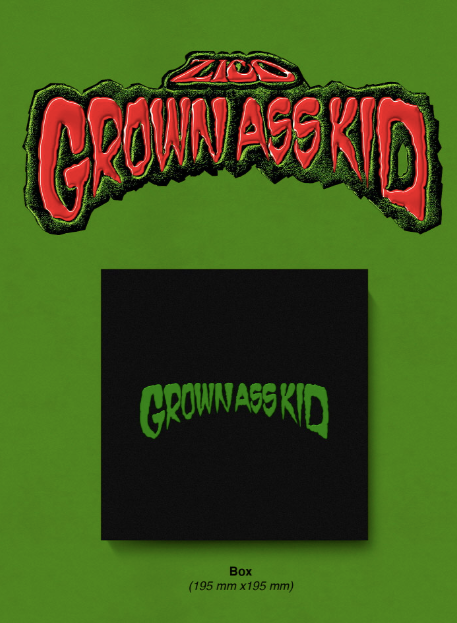 ZICO 4th MINI ALBUM: GROWN ASS KID