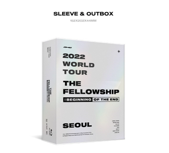 ATEEZ THE FELLOWSHIP : BEGINNING OF THE END SEOUL [BLU-RAY]