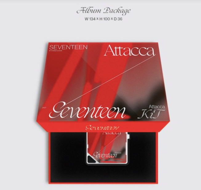 Seventeen 9th Mini Album: Attacca [Kit Ver.]