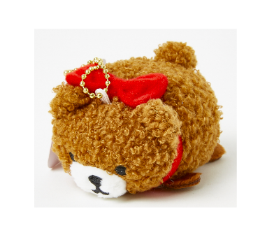Mini Bag Charm Lying Ribbon Bear