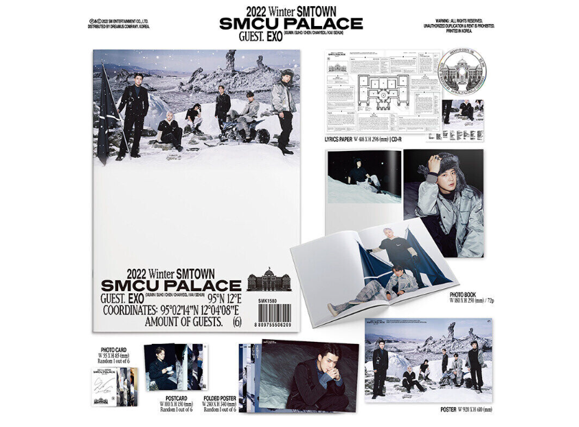 2022 WINTER SMTOWN : SMCU Palace Guest Version. EXO