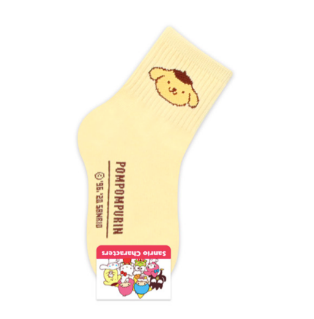 Sanrio Kids Long Socks Pompom Purin S