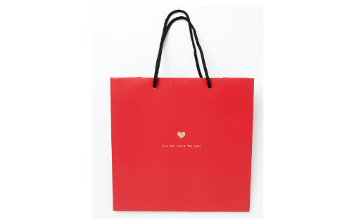 Gift Bag 'All My Love To You' Red
