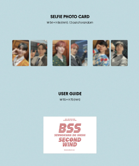 BSS (Seventeen) 1st Single Album: Second Wind [Weverse Ver.]