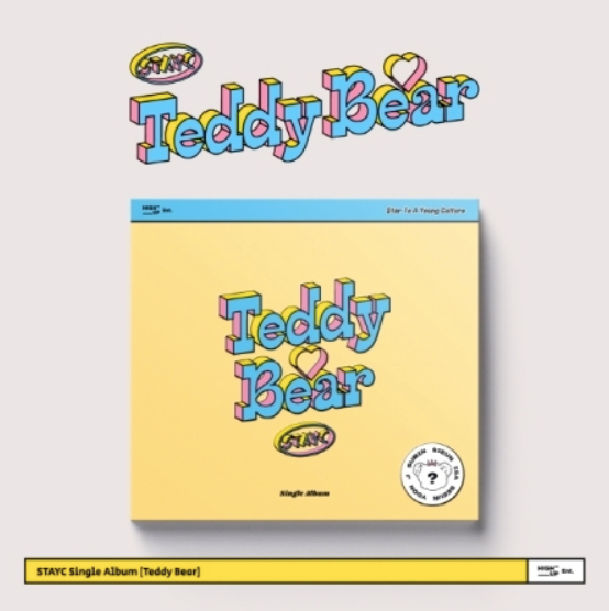 STAYC 4th Single Album: Teddy Bear [Digipack Ver.]