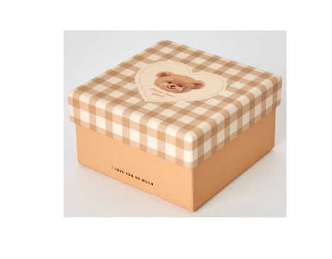 Gift Box 'Just For You' Bear Brown Mini