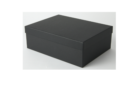Gift Box Simple Black L