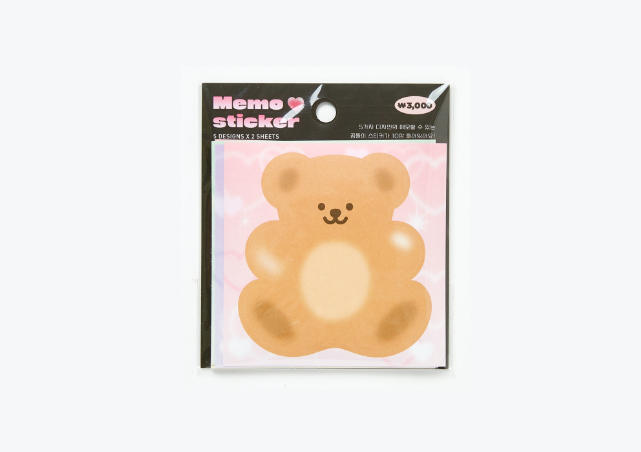 Memo Sticker Bear