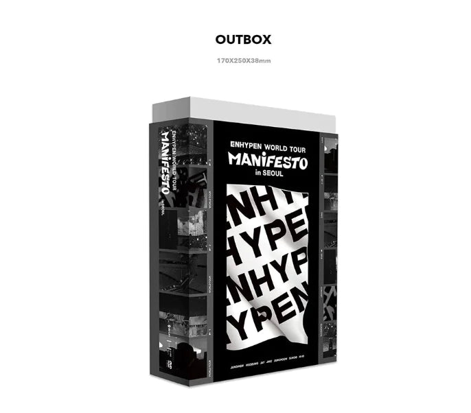 Enhypen World Tour: Manifesto in Seoul Digital Code & DVD SET + PRE-ORDER BENEFIT