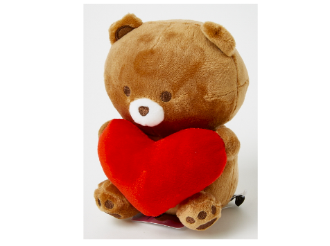 Doll Bear with Heart S