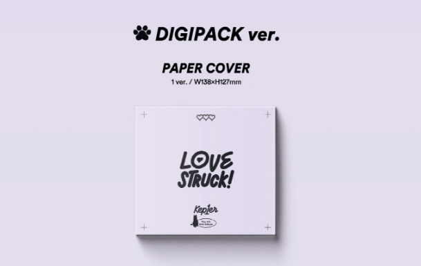 Kep1er 4th Mini Album: Love Struck [Digipack Ver.]