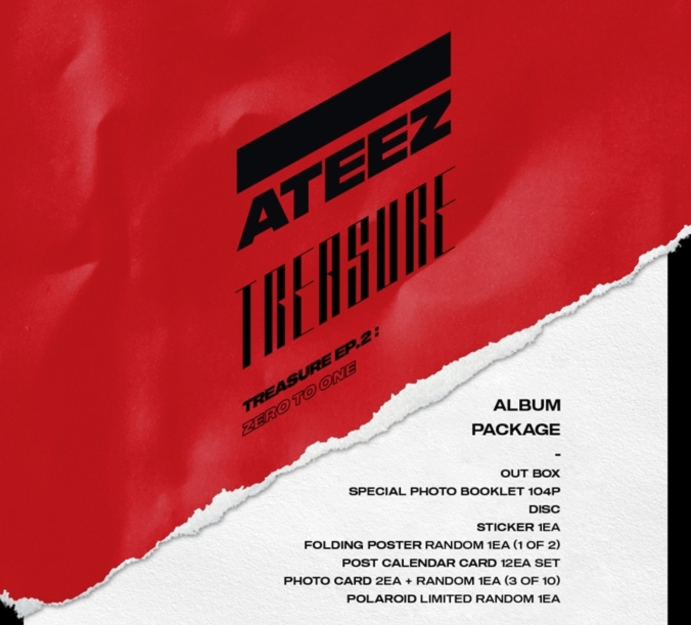 ATEEZ TREASURE EP.2 RED