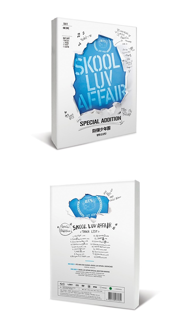 BTS 2nd Mini Album: Skool Luv Affair [Special Addition]