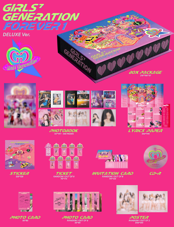 Girls Generation Forever 1 Deluxe Version