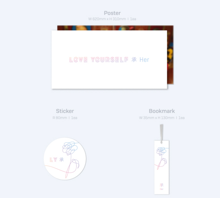 BTS Love Yourself Her [Vinyl Ver.] Limited Edition