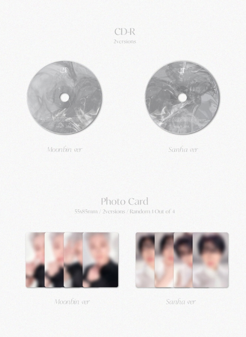 Moonbin & Sanha (Astro) 3rd Mini Album: Incense [Digipack Ver.]