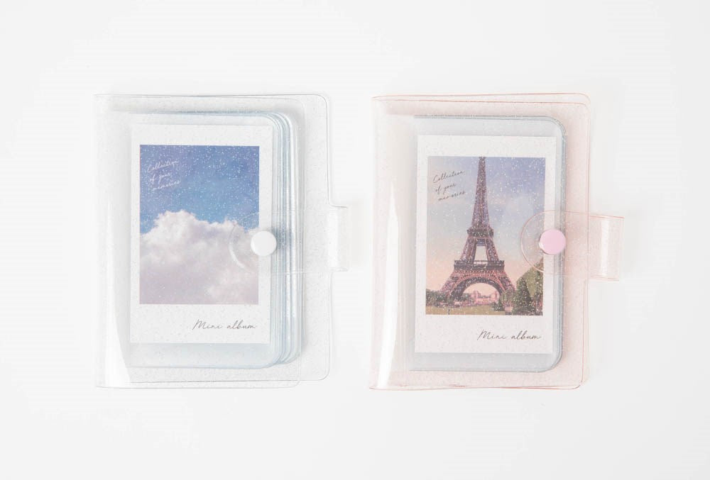 We Polaroid Photo Album Tower Pink